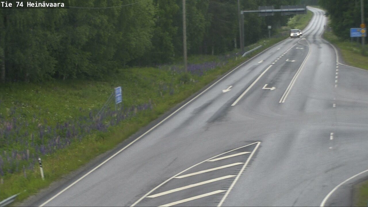 Weather Camera Image Road 74 Joensuu, Heinävaara, Joensuu, Pohjois-Karjala