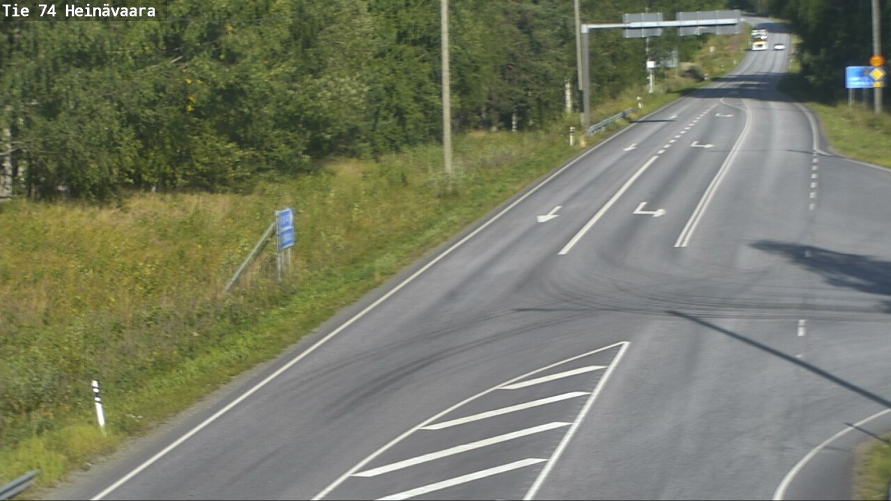 Kelikamerat Kuva Tie 74 Joensuu, Heinävaara, Joensuu, Pohjois-Karjala