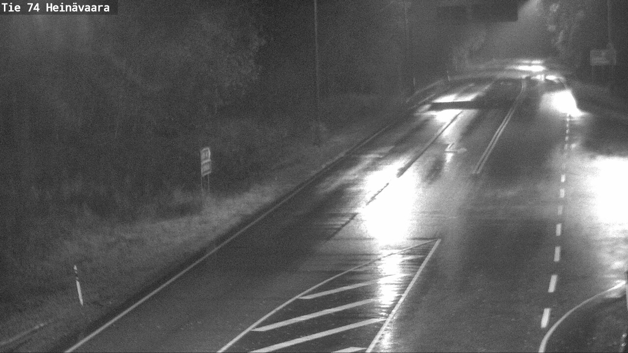 Weather Camera Image Väg 74 Åminne, Heinävaara, Joensuu, Pohjois-Karjala