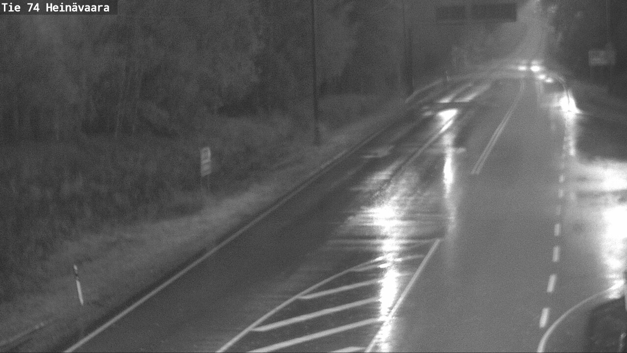 Weather Camera Image Väg 74 Åminne, Heinävaara, Joensuu, Pohjois-Karjala