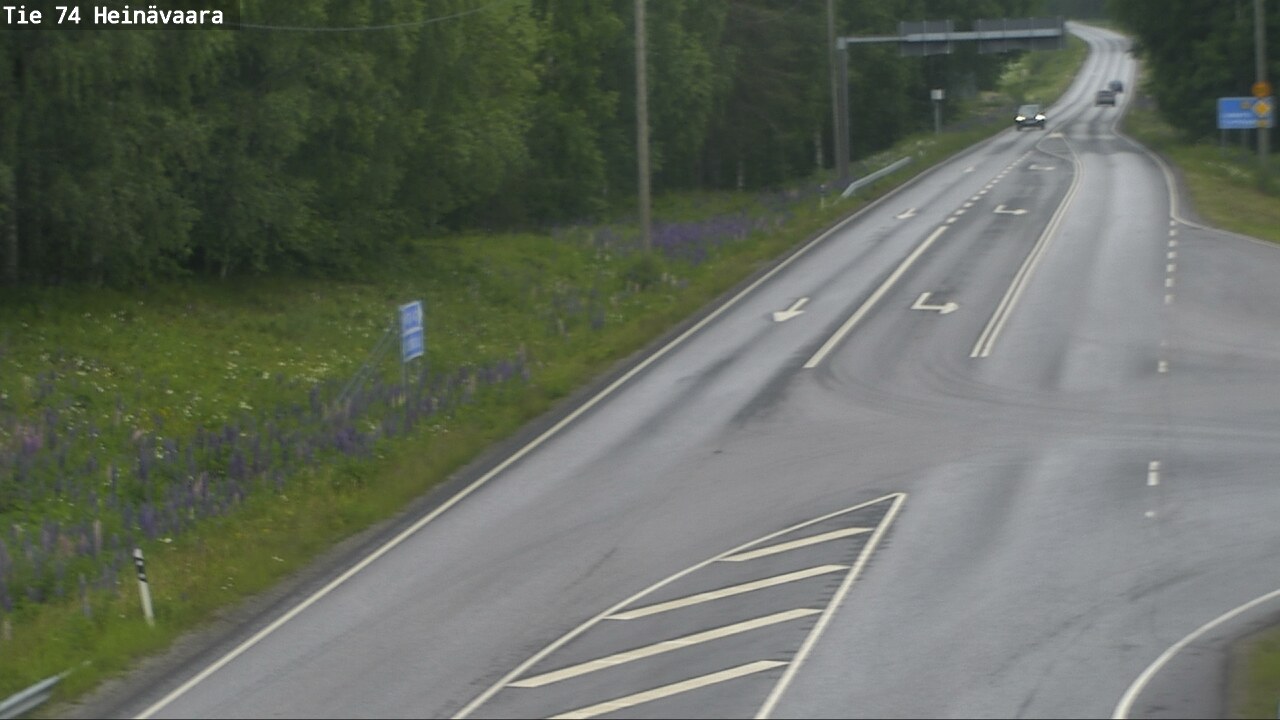 Weather Camera Image Road 74 Joensuu, Heinävaara, Joensuu, Pohjois-Karjala