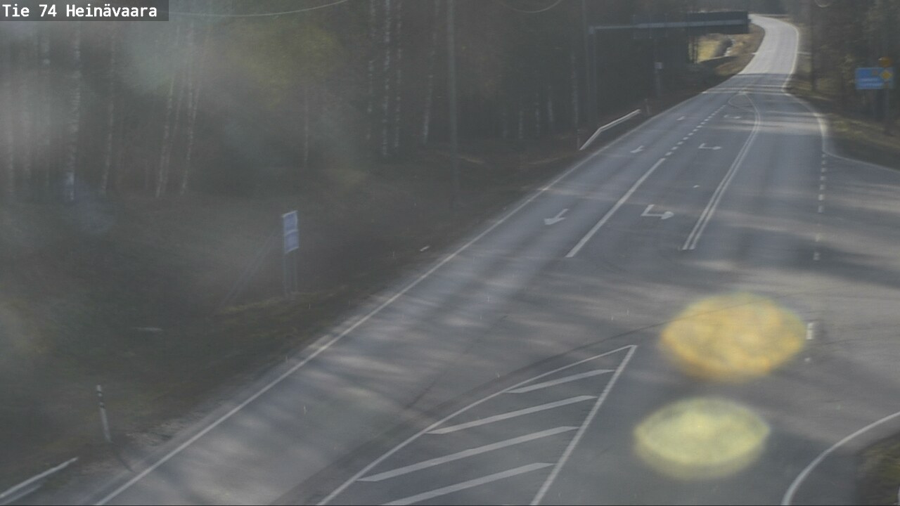 Weather Camera Image Road 74 Joensuu, Heinävaara, Joensuu, Pohjois-Karjala