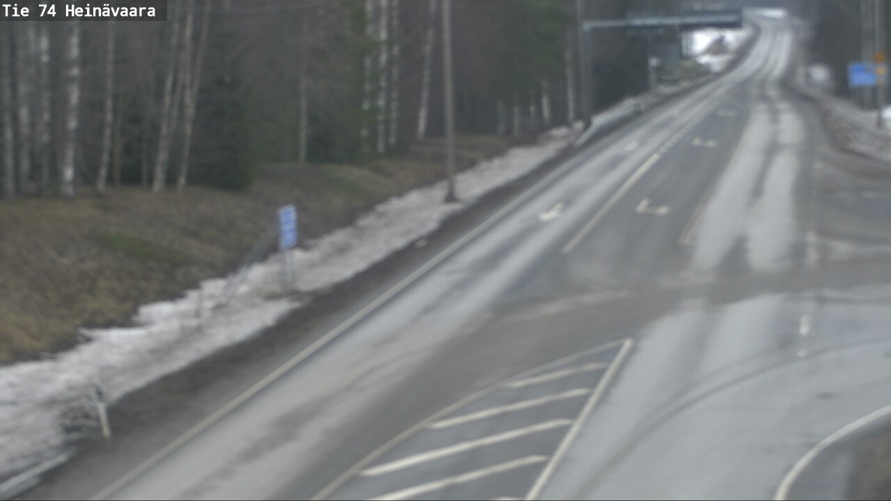 Weather Camera Image Road 74 Joensuu, Heinävaara, Joensuu, Pohjois-Karjala