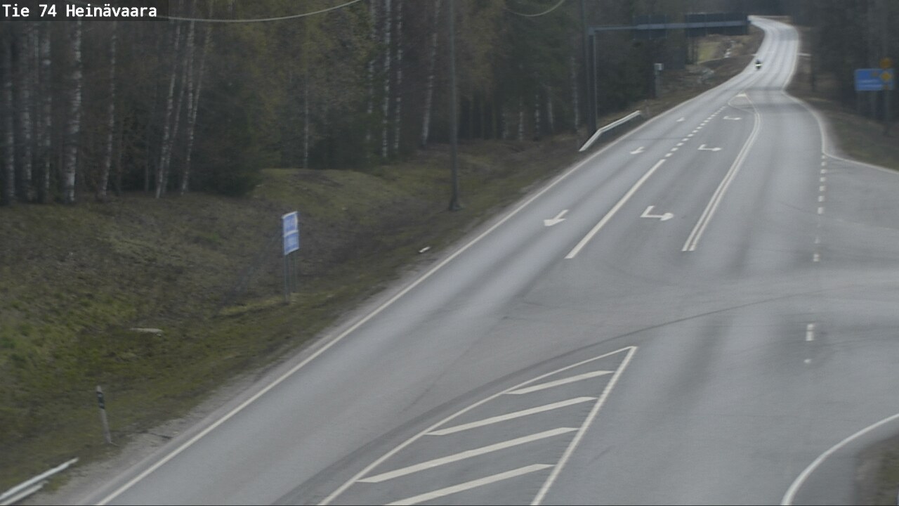 Weather Camera Image Road 74 Joensuu, Heinävaara, Joensuu, Pohjois-Karjala