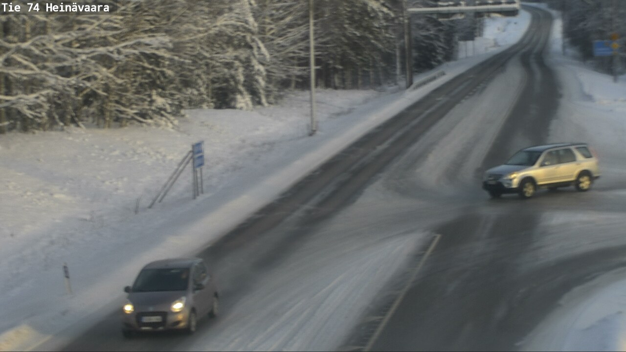 Kelikamerat Kuva Tie 74 Joensuu, Heinävaara, Joensuu, Pohjois-Karjala