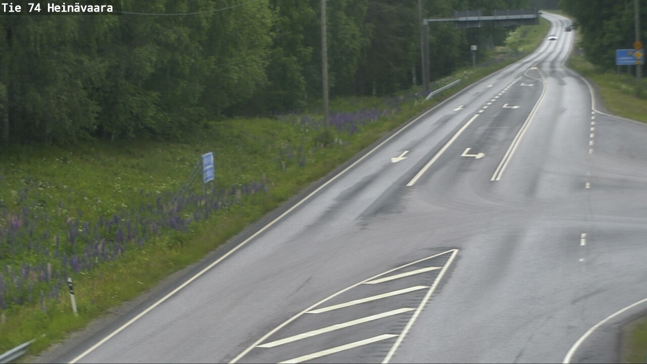 Weather Camera Image Road 74 Joensuu, Heinävaara, Joensuu, Pohjois-Karjala
