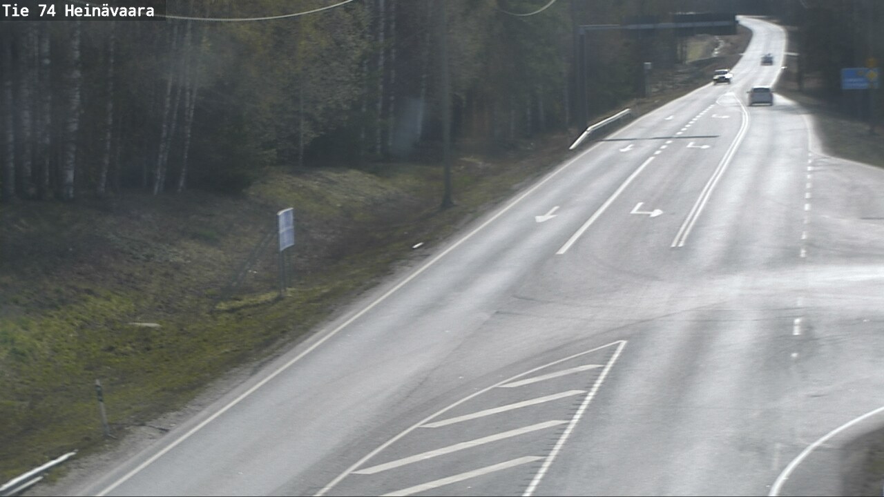 Weather Camera Image Road 74 Joensuu, Heinävaara, Joensuu, Pohjois-Karjala