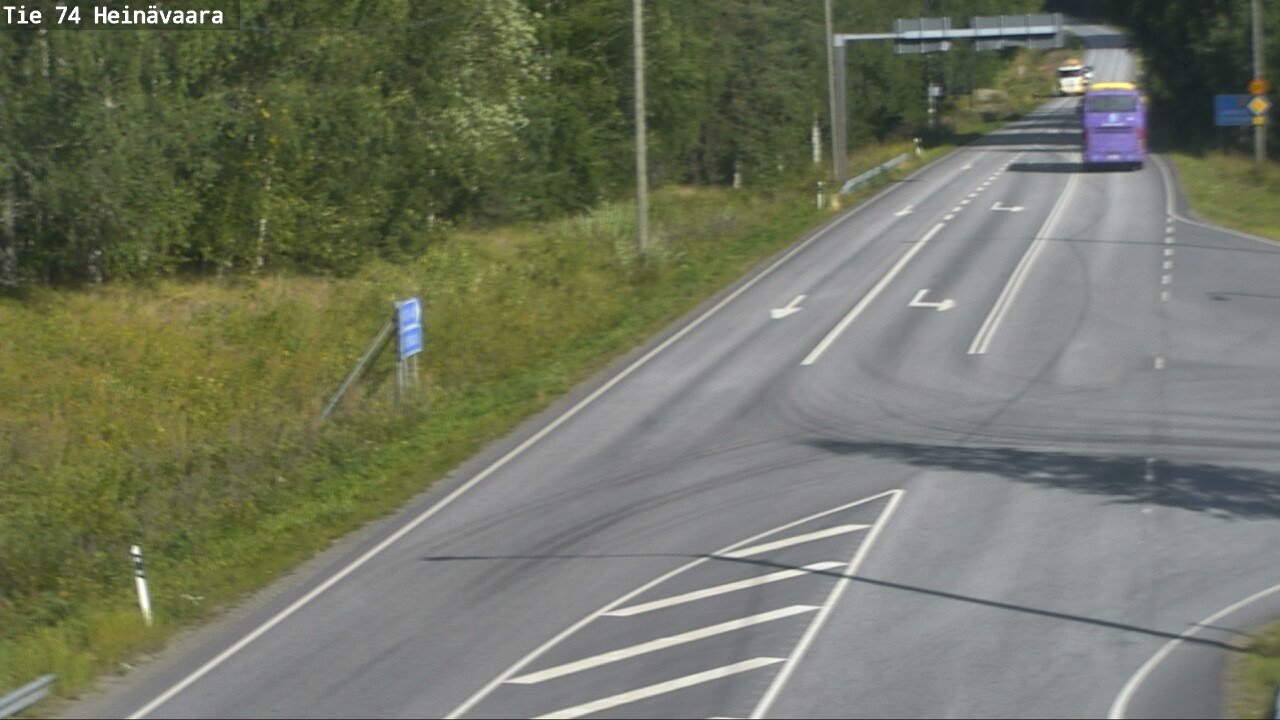 Kelikamerat Kuva Tie 74 Joensuu, Heinävaara, Joensuu, Pohjois-Karjala