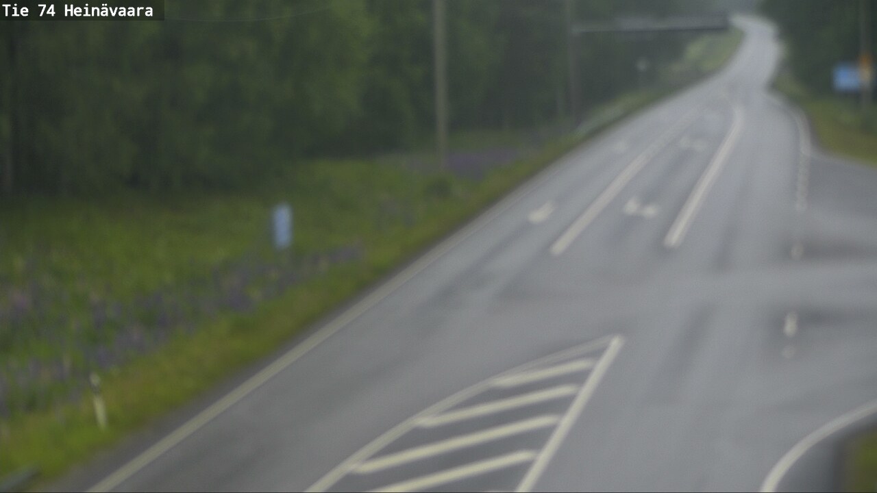 Kelikamerat Kuva Tie 74 Joensuu, Heinävaara, Joensuu, Pohjois-Karjala