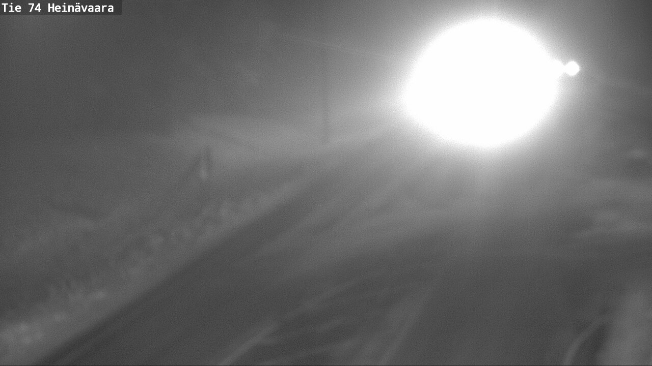 Weather Camera Image Road 74 Joensuu, Heinävaara, Joensuu, Pohjois-Karjala