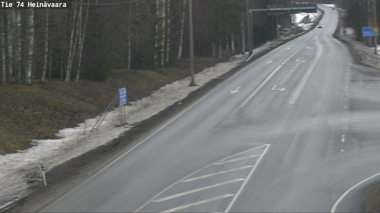 Kelikamerat Kuva Tie 74 Joensuu, Heinävaara, Joensuu, Pohjois-Karjala