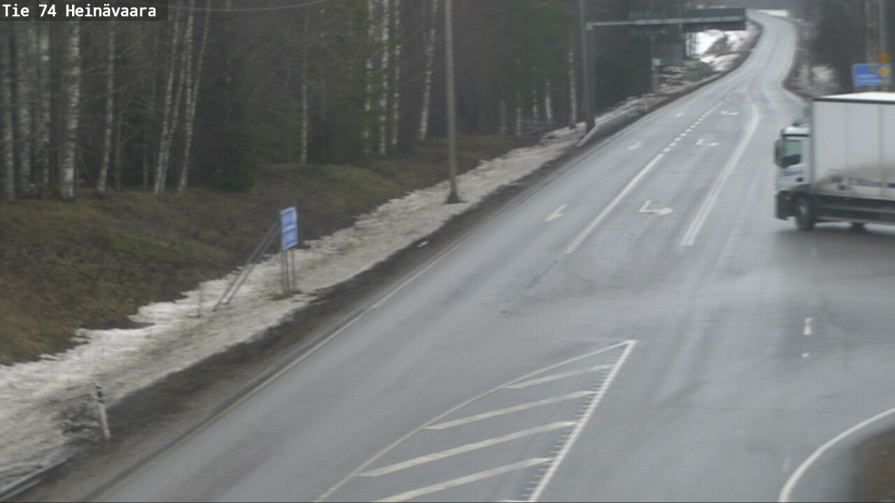 Kelikamerat Kuva Tie 74 Joensuu, Heinävaara, Joensuu, Pohjois-Karjala