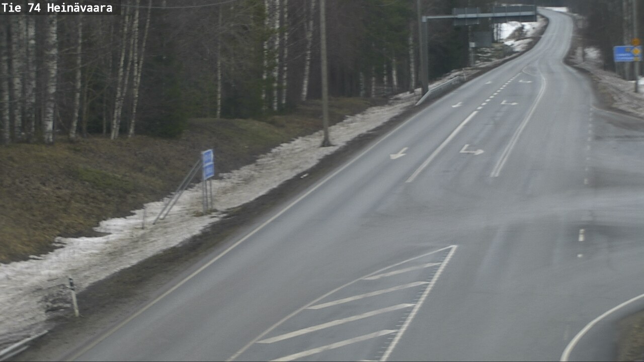 Kelikamerat Kuva Tie 74 Joensuu, Heinävaara, Joensuu, Pohjois-Karjala