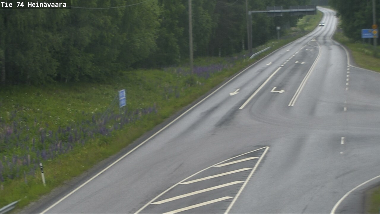 Weather Camera Image Road 74 Joensuu, Heinävaara, Joensuu, Pohjois-Karjala