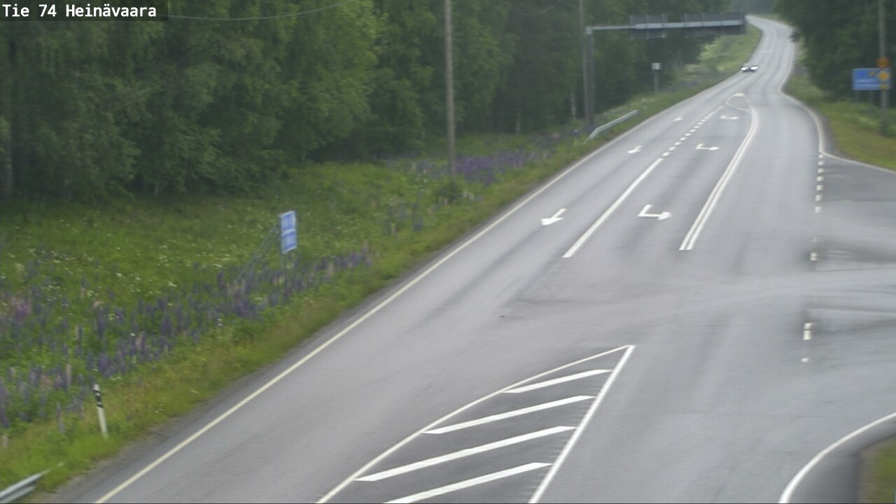 Kelikamerat Kuva Tie 74 Joensuu, Heinävaara, Joensuu, Pohjois-Karjala