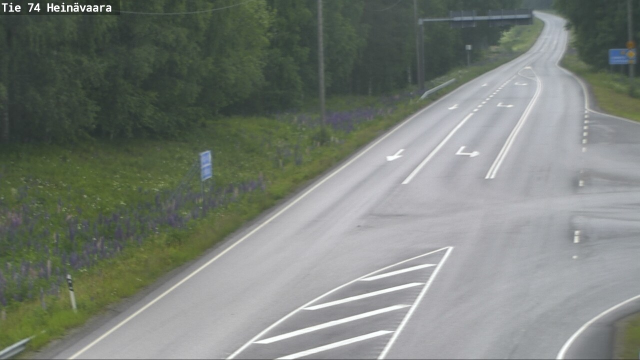 Kelikamerat Kuva Tie 74 Joensuu, Heinävaara, Joensuu, Pohjois-Karjala