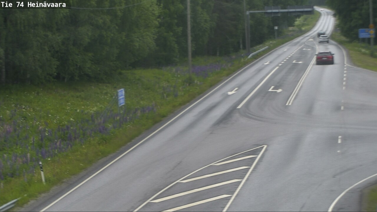 Weather Camera Image Road 74 Joensuu, Heinävaara, Joensuu, Pohjois-Karjala