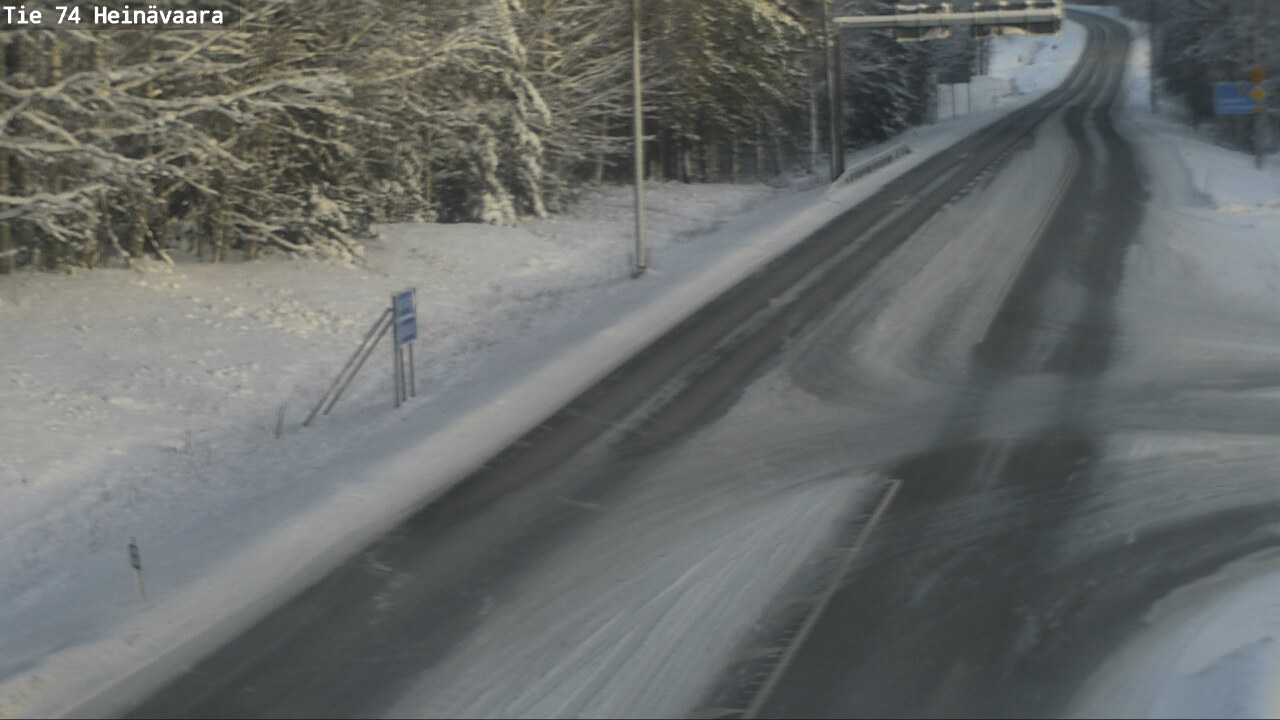 Kelikamerat Kuva Tie 74 Joensuu, Heinävaara, Joensuu, Pohjois-Karjala