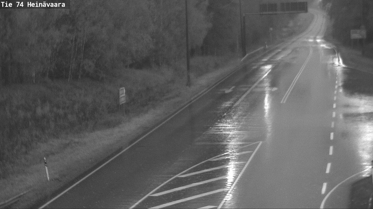 Weather Camera Image Väg 74 Åminne, Heinävaara, Joensuu, Pohjois-Karjala