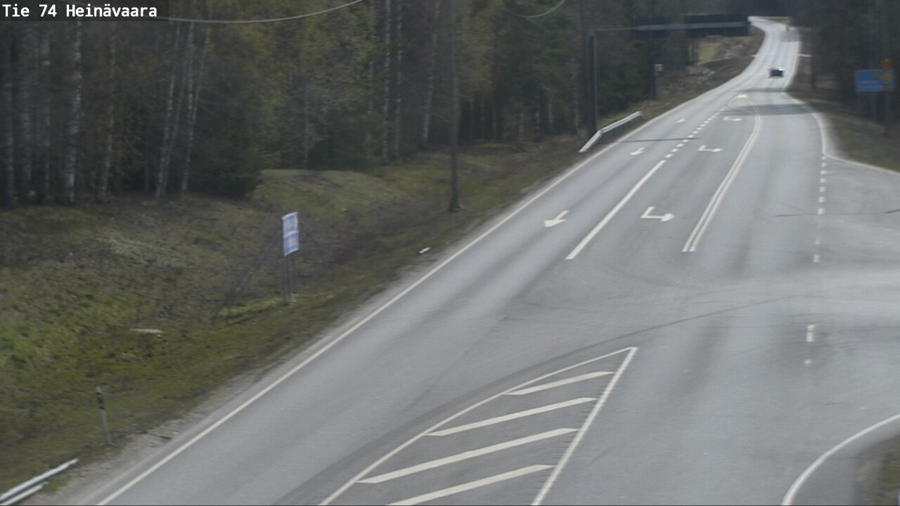 Weather Camera Image Road 74 Joensuu, Heinävaara, Joensuu, Pohjois-Karjala
