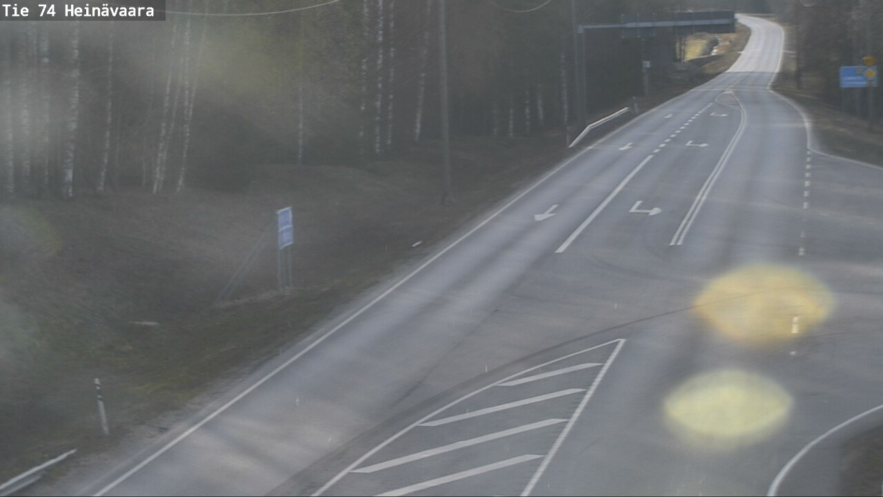 Weather Camera Image Road 74 Joensuu, Heinävaara, Joensuu, Pohjois-Karjala
