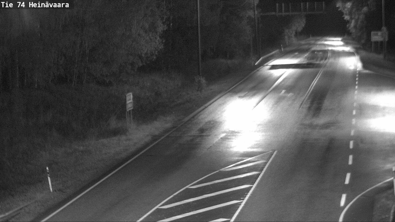 Weather Camera Image Väg 74 Åminne, Heinävaara, Joensuu, Pohjois-Karjala
