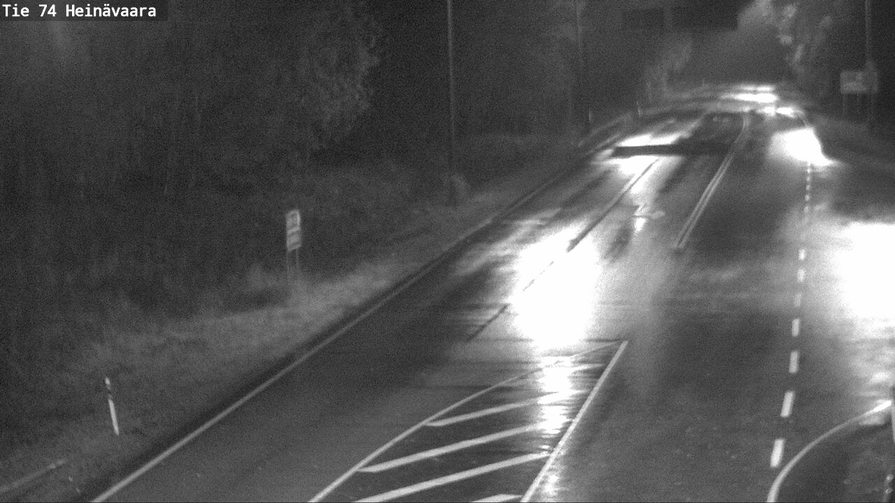 Weather Camera Image Väg 74 Åminne, Heinävaara, Joensuu, Pohjois-Karjala