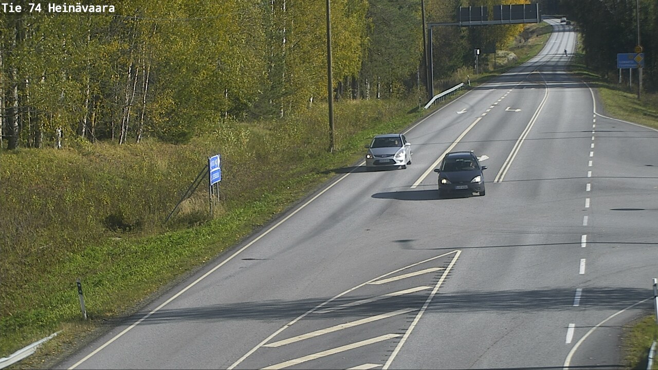 Kelikamerat Kuva Tie 74 Joensuu, Heinävaara, Joensuu, Pohjois-Karjala