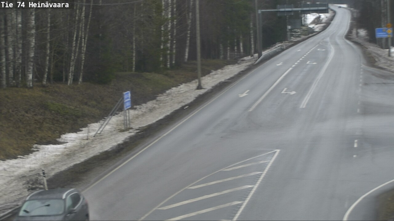 Kelikamerat Kuva Tie 74 Joensuu, Heinävaara, Joensuu, Pohjois-Karjala