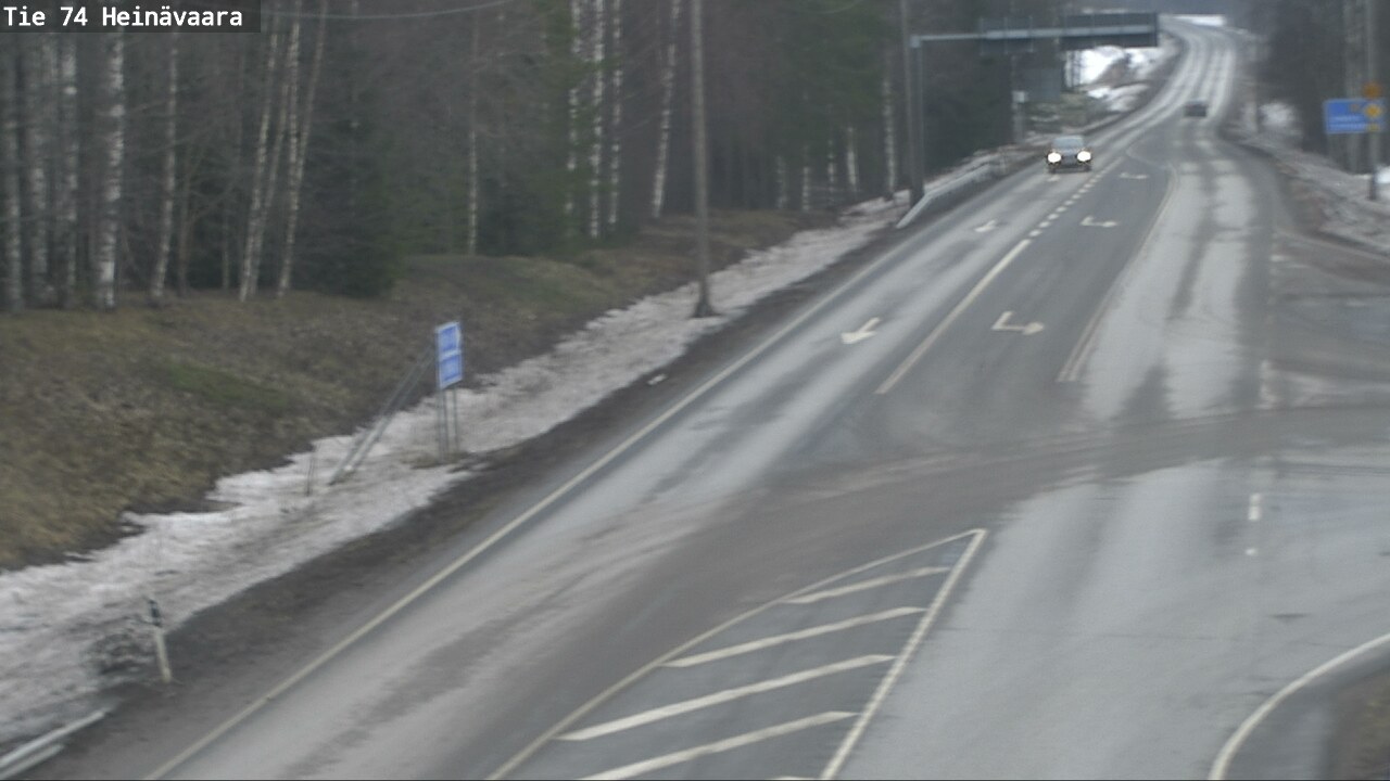 Weather Camera Image Road 74 Joensuu, Heinävaara, Joensuu, Pohjois-Karjala