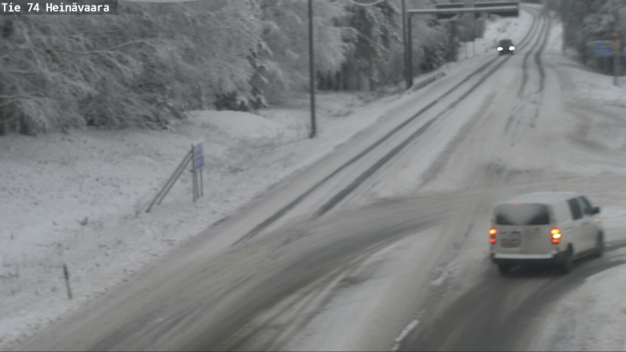 Weather Camera Image Väg 74 Åminne, Heinävaara, Joensuu, Pohjois-Karjala
