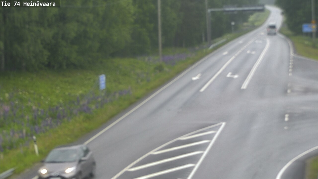 Kelikamerat Kuva Tie 74 Joensuu, Heinävaara, Joensuu, Pohjois-Karjala