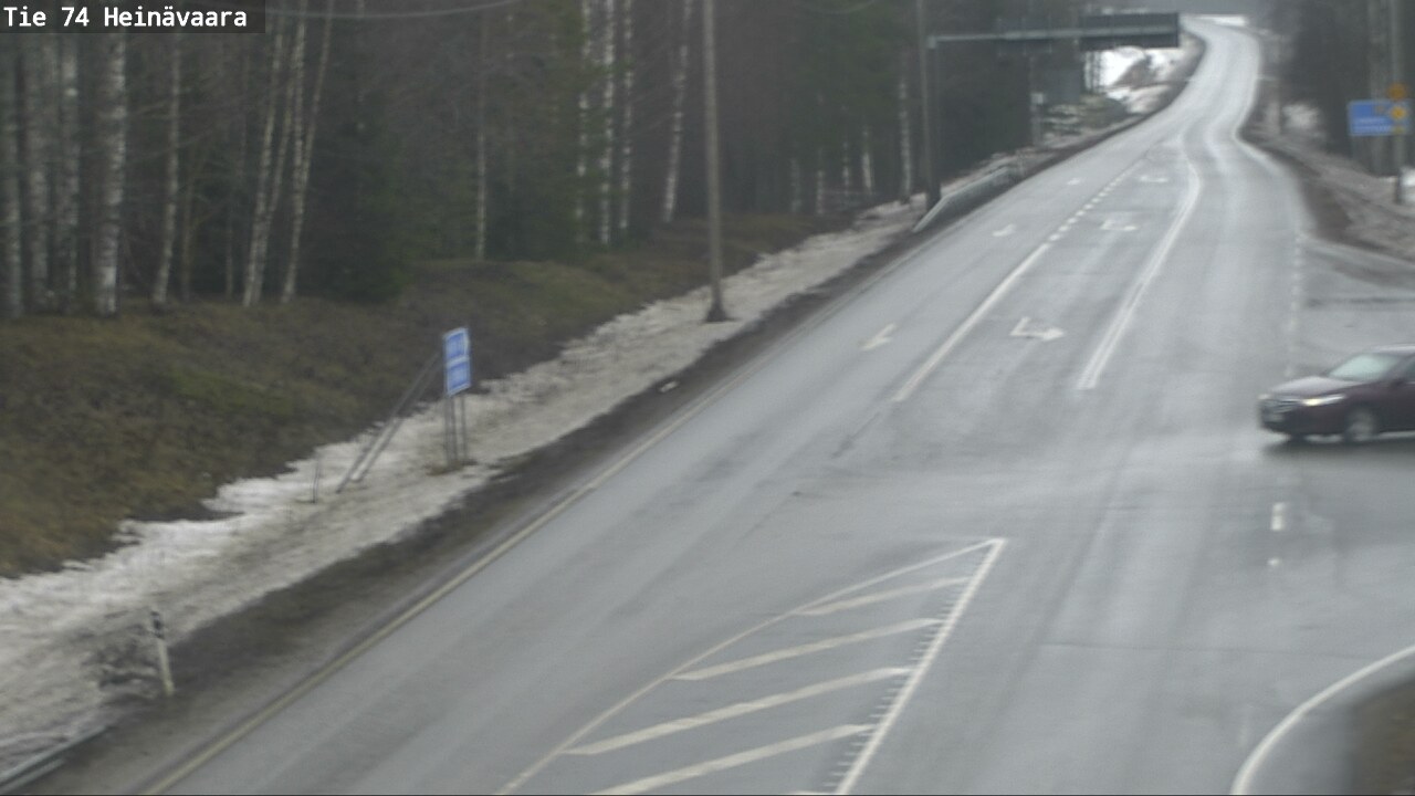 Kelikamerat Kuva Tie 74 Joensuu, Heinävaara, Joensuu, Pohjois-Karjala