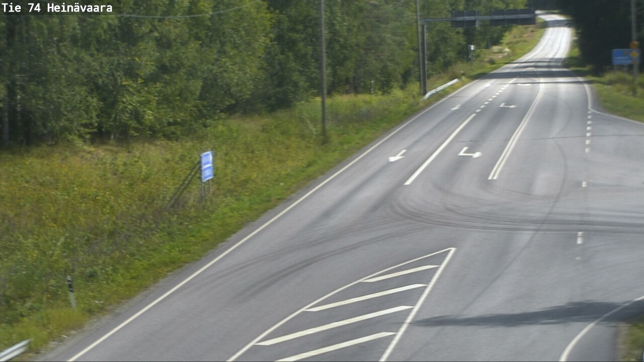 Kelikamerat Kuva Tie 74 Joensuu, Heinävaara, Joensuu, Pohjois-Karjala