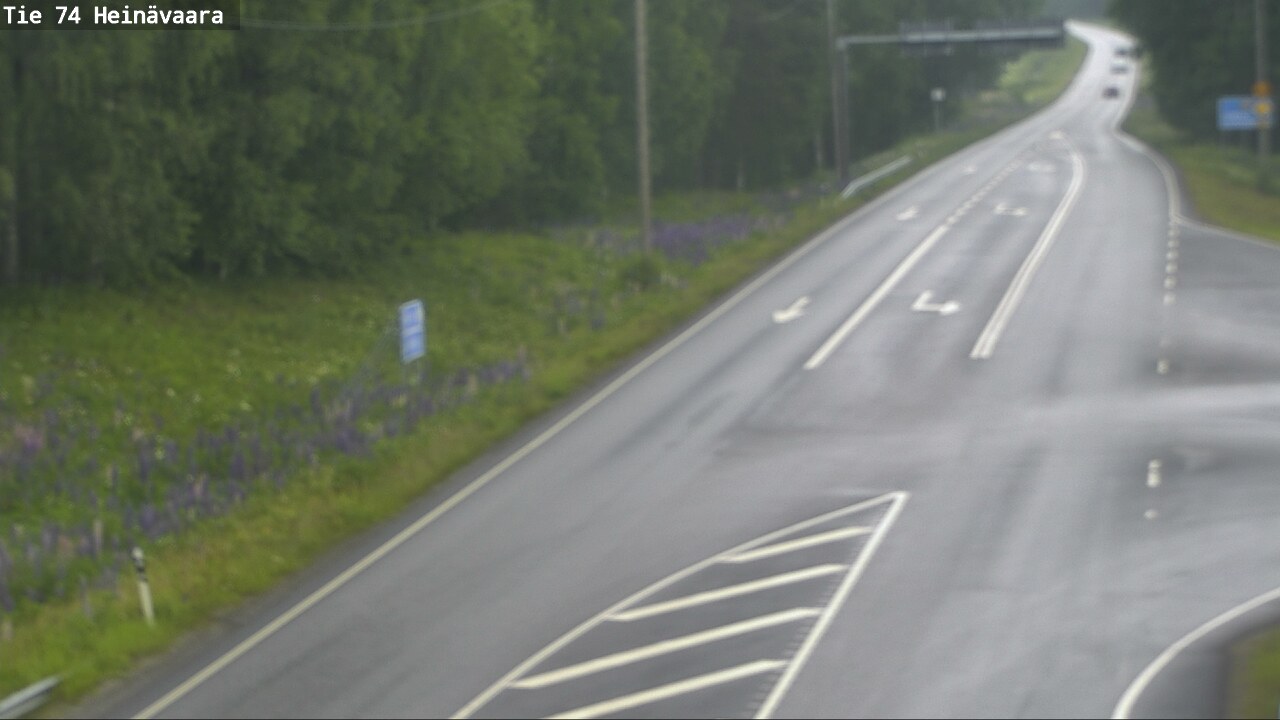 Weather Camera Image Road 74 Joensuu, Heinävaara, Joensuu, Pohjois-Karjala