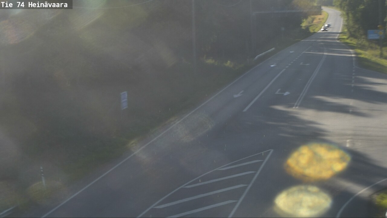 Weather Camera Image Väg 74 Åminne, Heinävaara, Joensuu, Pohjois-Karjala
