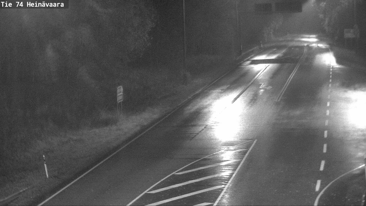 Weather Camera Image Väg 74 Åminne, Heinävaara, Joensuu, Pohjois-Karjala