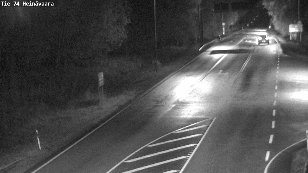 Weather Camera Image Väg 74 Åminne, Heinävaara, Joensuu, Pohjois-Karjala