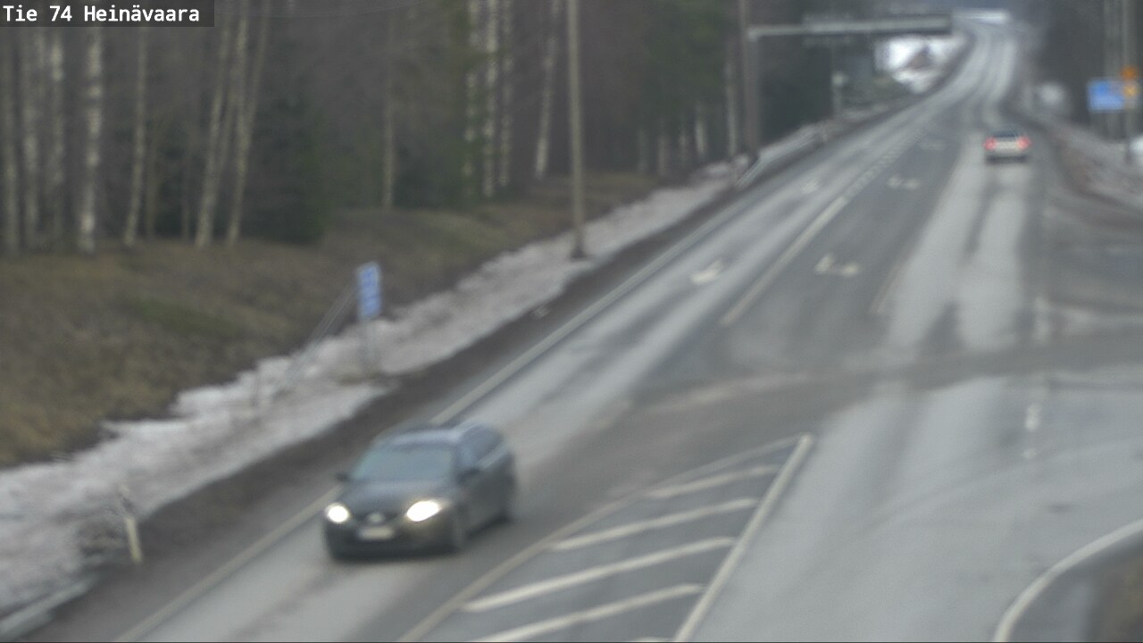 Weather Camera Image Road 74 Joensuu, Heinävaara, Joensuu, Pohjois-Karjala