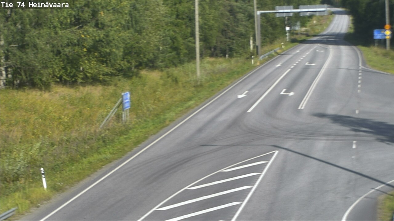 Kelikamerat Kuva Tie 74 Joensuu, Heinävaara, Joensuu, Pohjois-Karjala