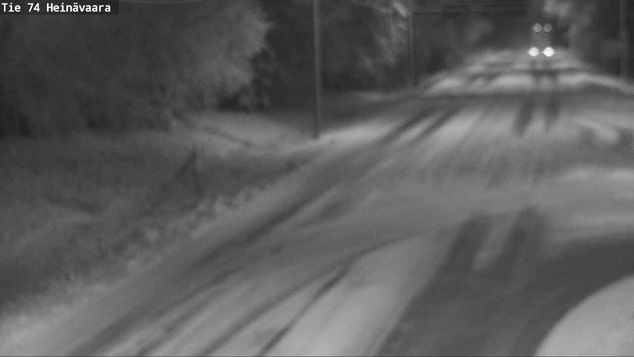 Weather Camera Image Väg 74 Åminne, Heinävaara, Joensuu, Pohjois-Karjala
