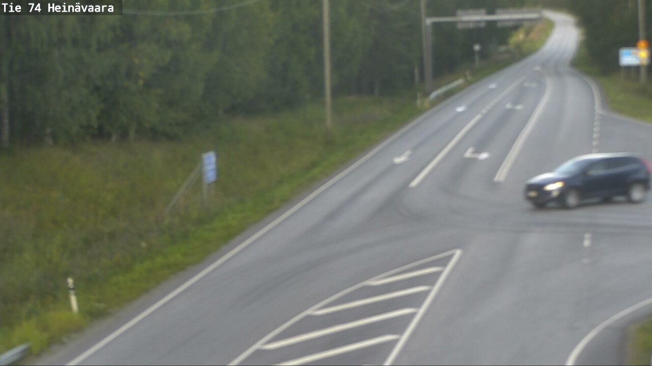 Kelikamerat Kuva Tie 74 Joensuu, Heinävaara, Joensuu, Pohjois-Karjala