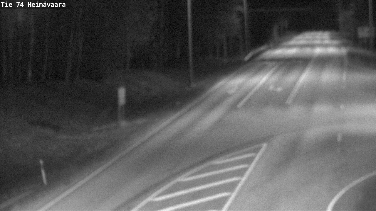 Weather Camera Image Väg 74 Åminne, Heinävaara, Joensuu, Pohjois-Karjala