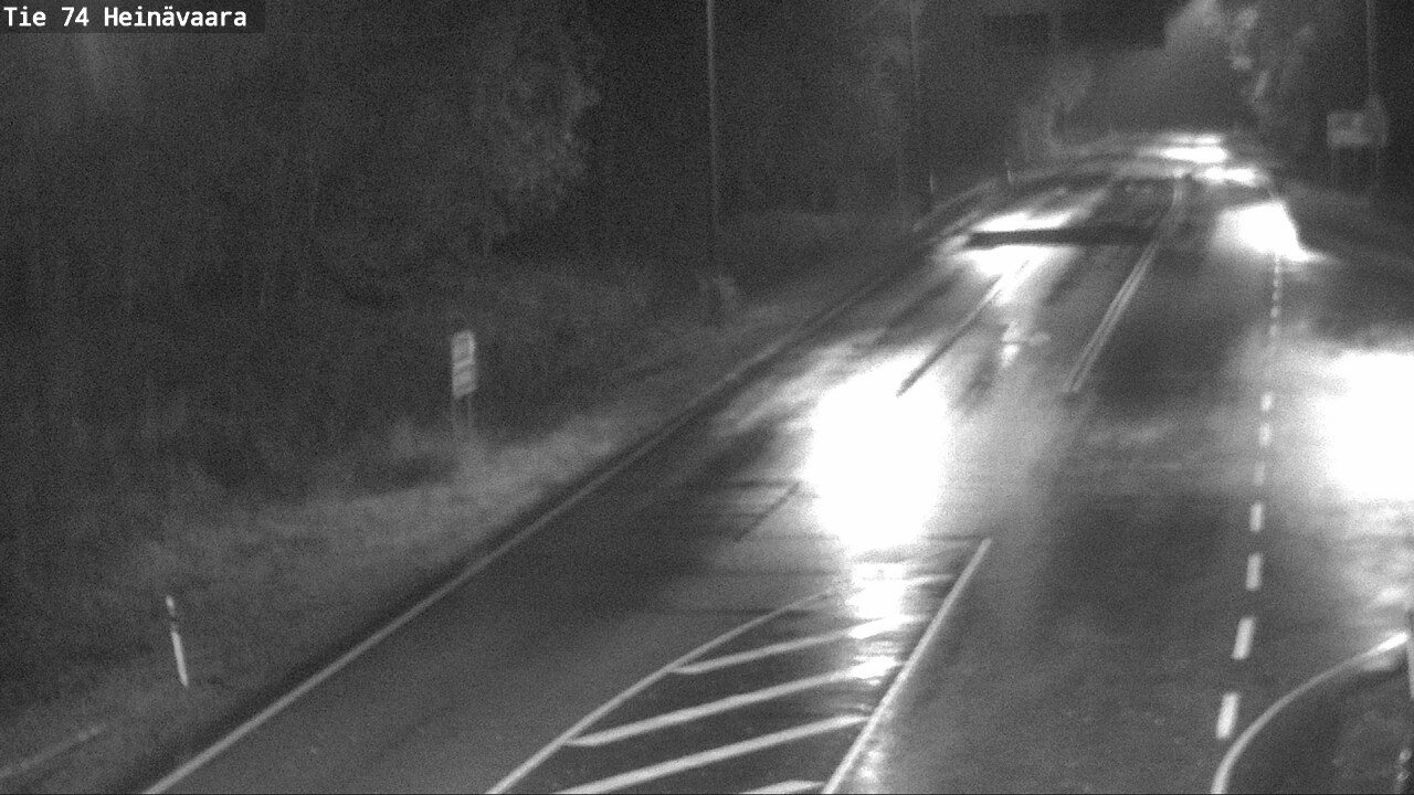 Weather Camera Image Väg 74 Åminne, Heinävaara, Joensuu, Pohjois-Karjala