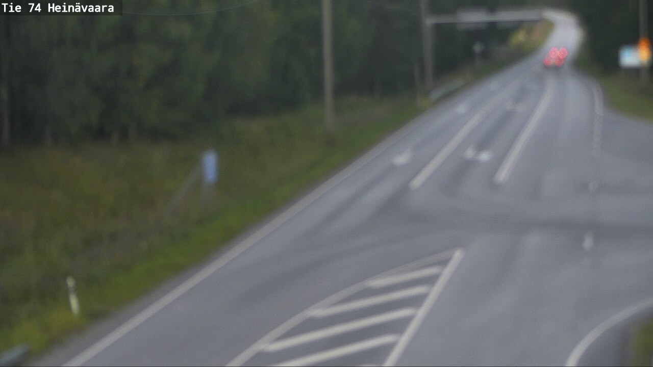Kelikamerat Kuva Tie 74 Joensuu, Heinävaara, Joensuu, Pohjois-Karjala
