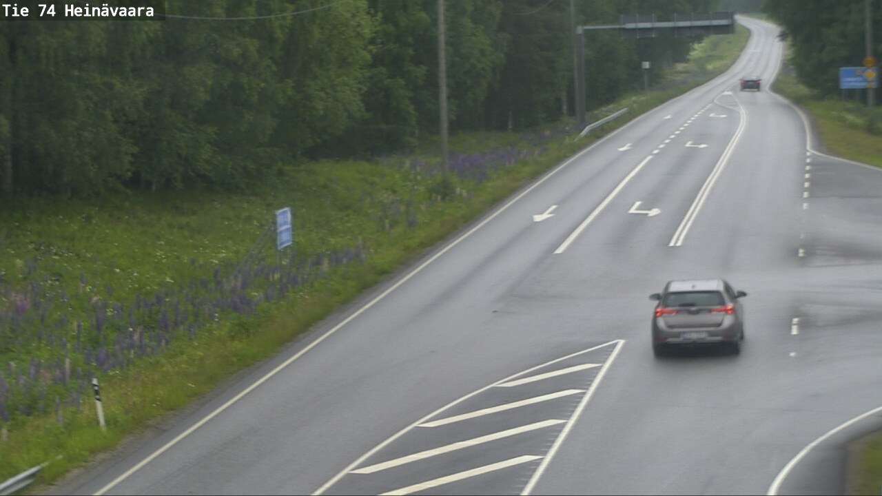 Kelikamerat Kuva Tie 74 Joensuu, Heinävaara, Joensuu, Pohjois-Karjala