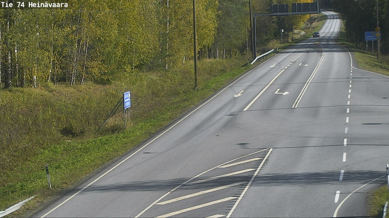 Kelikamerat Kuva Tie 74 Joensuu, Heinävaara, Joensuu, Pohjois-Karjala