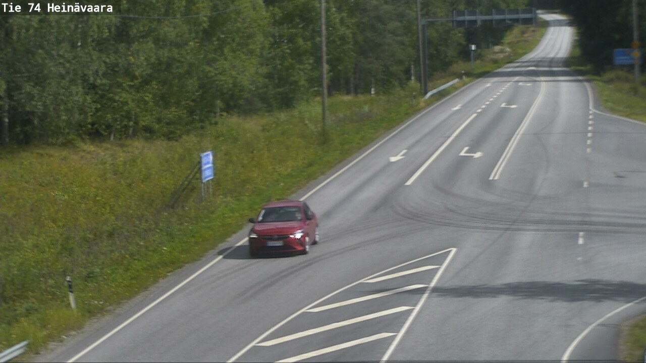 Kelikamerat Kuva Tie 74 Joensuu, Heinävaara, Joensuu, Pohjois-Karjala
