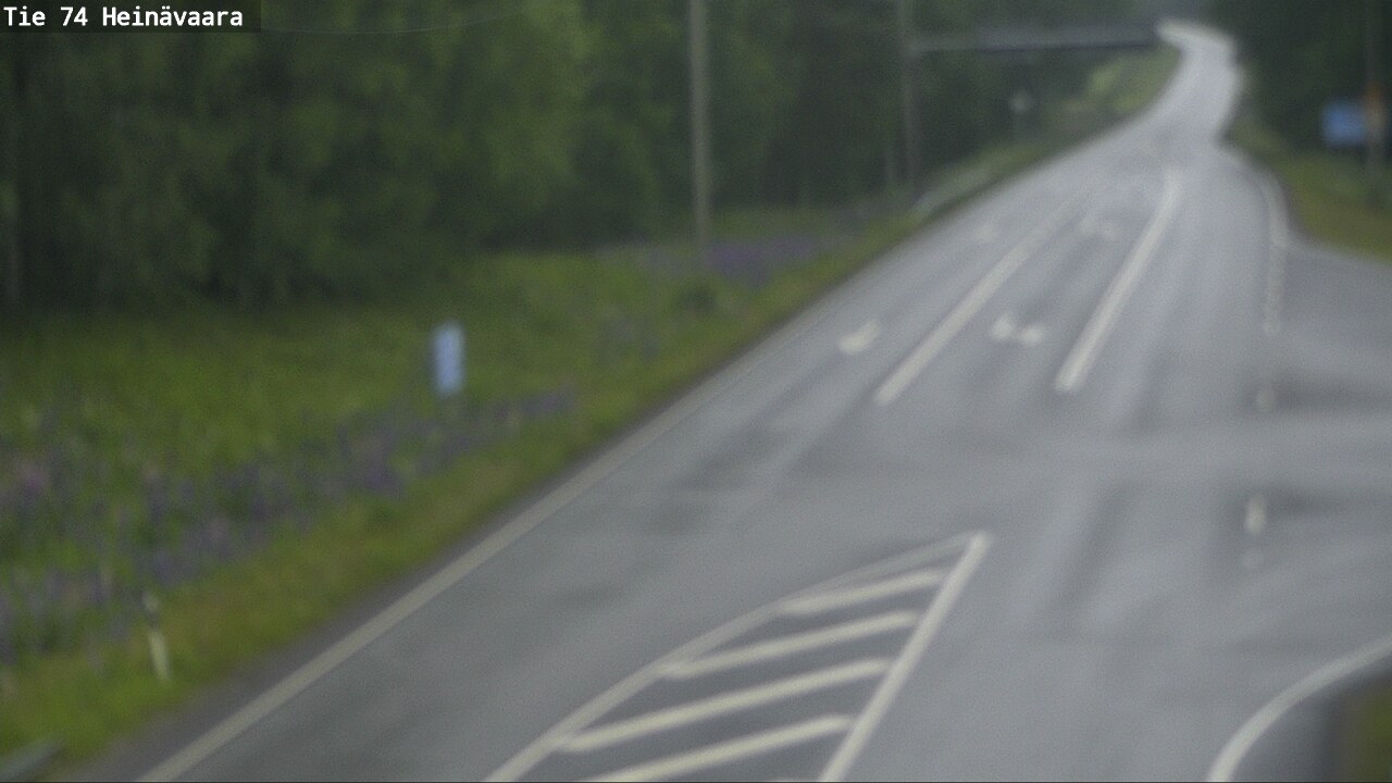 Kelikamerat Kuva Tie 74 Joensuu, Heinävaara, Joensuu, Pohjois-Karjala
