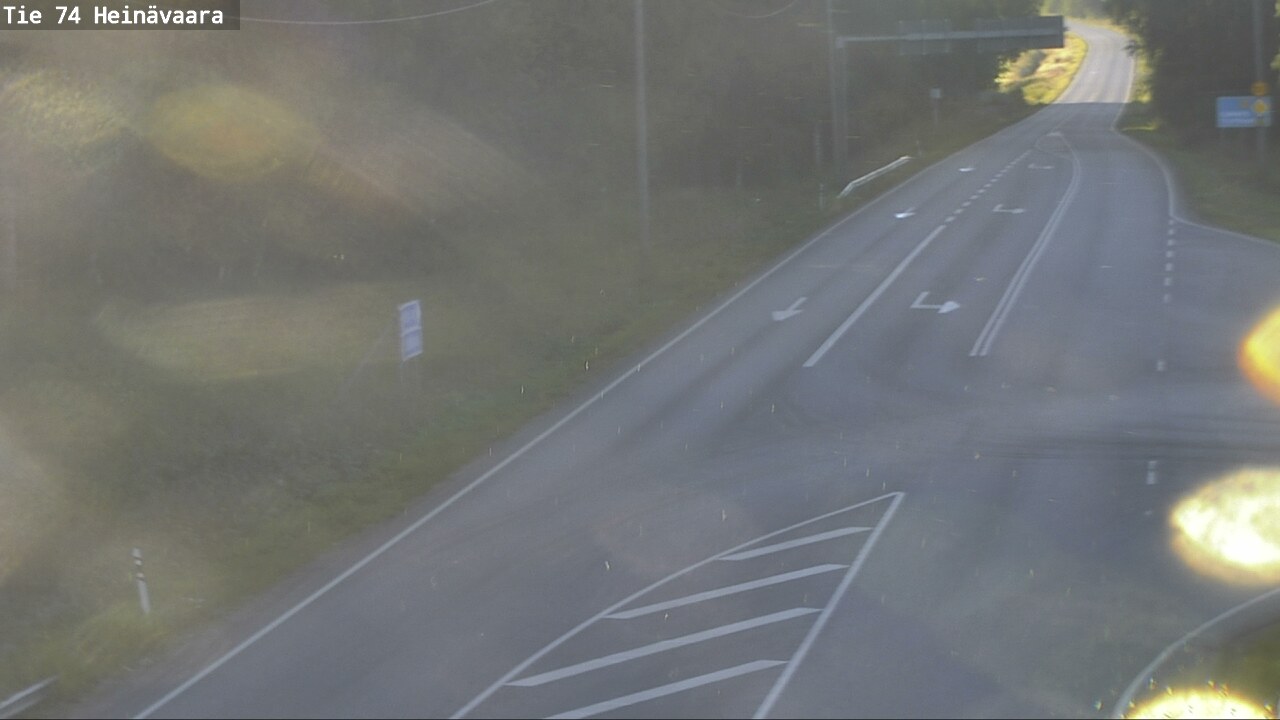 Weather Camera Image Road 74 Joensuu, Heinävaara, Joensuu, Pohjois-Karjala